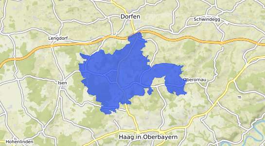 Bodenrichtwertkarte Sankt Wolfgang